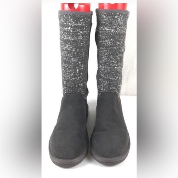 UGG Camaya Knit Sequin Boots - Picture 1 of 4